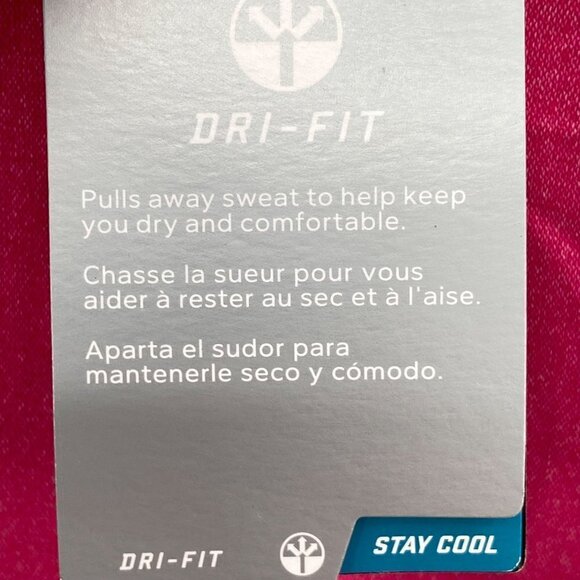 Nike Golf Pink Dri-Fit Sleeveless Shirt Women's Size S - Picture 6 of 7